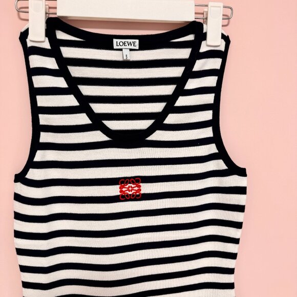 Loewe Striped Anagram Tank - Picture 3 of 8